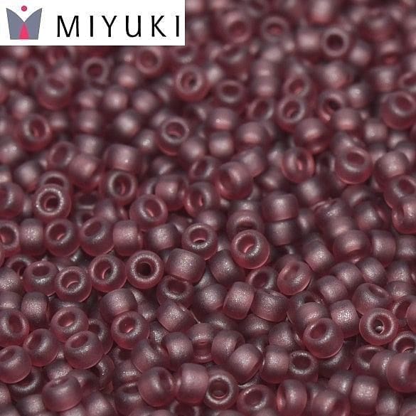 Miyuki Seed Beads 11/0 Matted Dark Smoky Amethyst  ,0153F-NEW!!!£1.75