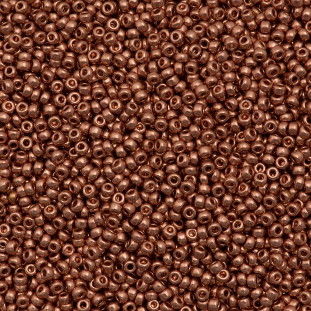 Miyuki Seed Beads 8/0 Bright Copper Plated, 0187