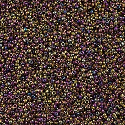 Miyuki Seed Beads 15/0, 0188 - Metallic Purple Gold Iris, beads, miyuki beads, £4.5