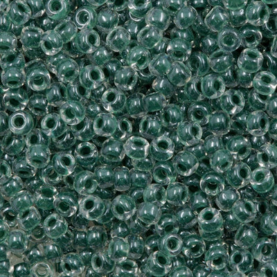 Miyuki Seed Beads 8/0 Forest Green Lined Crystal, 0217 £2.5