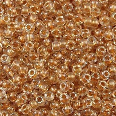 Miyuki Seed Beads 8/0 Sparkle Metallic Gold Lined Crystal, 0234 £2.5