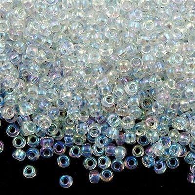 Miyuki Seed Beads 6/0  Crystal AB, 0250 £1.95