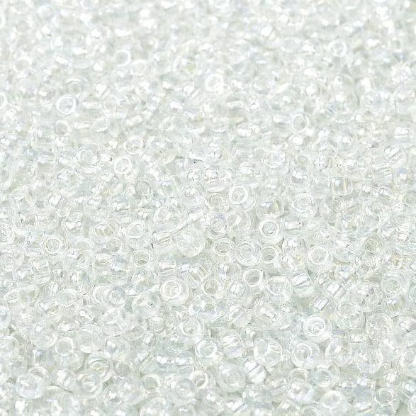 Miyuki Seed Beads 11/0 Crystal AB  ,0250-NEW!!!£1.5