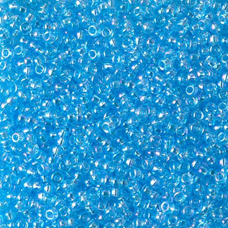Miyuki Seed Beads 6/0 Transparent Aqua AB 0260