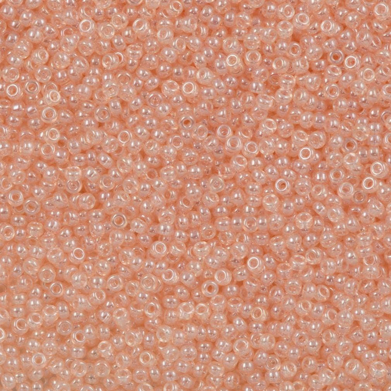 Miyuki Seed Beads 15/0, 0365 -Light Rose Luster, £2.5