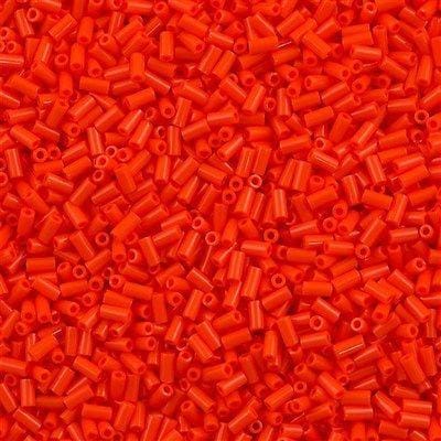 Miyuki Bugles size 3mm 0406 Opaque  Orange 10 grams