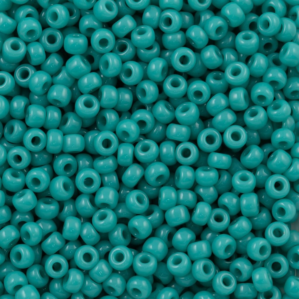 Miyuki Seed Beads 8/0 Opaque Turquoise Green , 0412