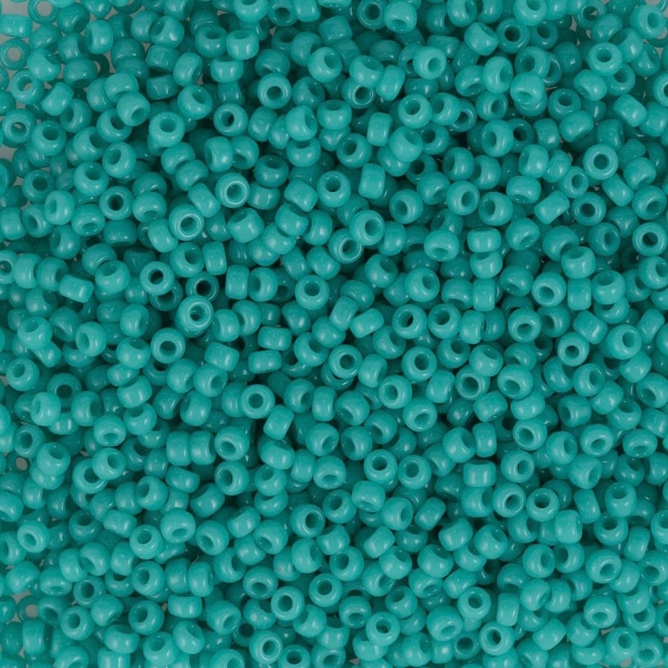 Miyuki Seed Beads 11/0 Opaque Turquoise Green, 0412