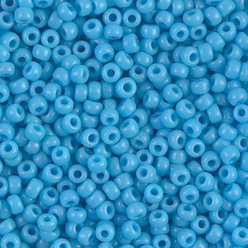 Miyuki Seed Beads 6/0 Opaque Turquoise Blue 0413