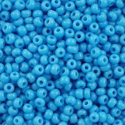 Miyuki Seed Beads 8/0   Opaque Turquoise Blue , 0413 £2.7