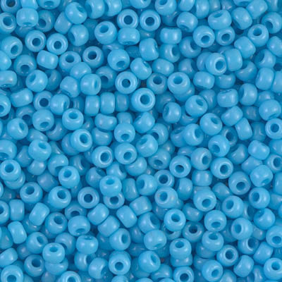 Miyuki Seed Beads 6/0  Opaque Turquoise Blue 0413 £2
