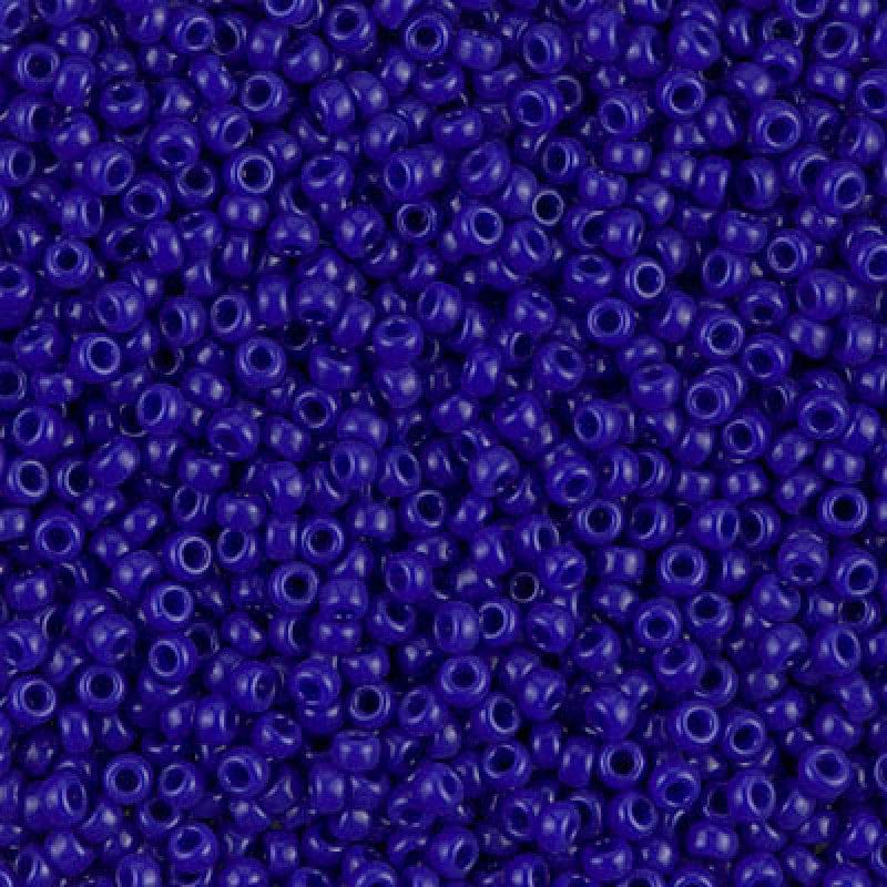 Miyuki Seed Beads 15/0, 0414 - Opaque Cobalt,