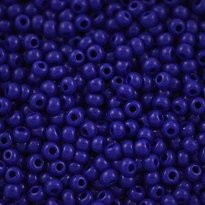 Miyuki Seed Beads 6/0  Opaque Cobalt, 0414 £1.75
