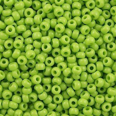 Miyuki Seed Beads 8/0 Opaque Chartreuse, 0416