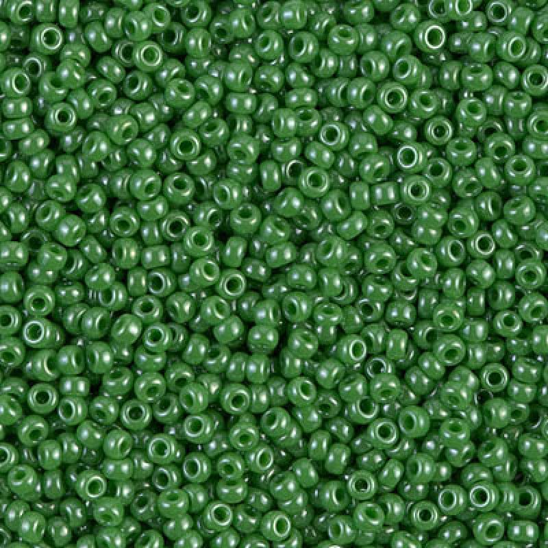 Miyuki Seed Beads 11/0 Opaque Green Luster ,0431