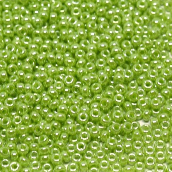 Miyuki Seed Beads 11/0 Opaque Chartreuse Luster ,0439