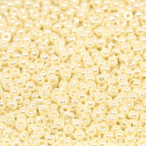 Miyuki Seed Beads 11/0 Opaque Ivory Luster  ,0440-NEW!!!£1.5