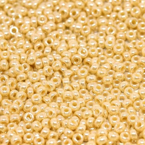 Miyuki Seed Beads 11/0 Opaque Ivory Luster ,0442-NEW!!!