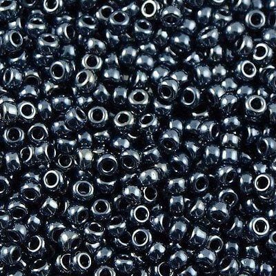 Miyuki Seed Beads 6/0  Gunmetal, 0451 £2.25