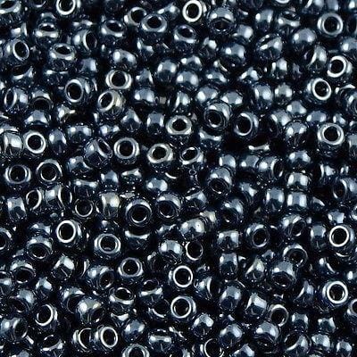Miyuki Seed Beads 8/0 Gunmetal , 0451