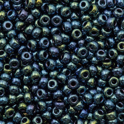 Miyuki Seed Beads 6/0  Gunmetal Iris, 0456 £2.25