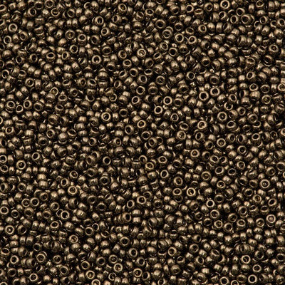 Miyuki Seed Beads 15/0, 0457 - Metallic Dk.Bronze, beads, miyuki beads, £5