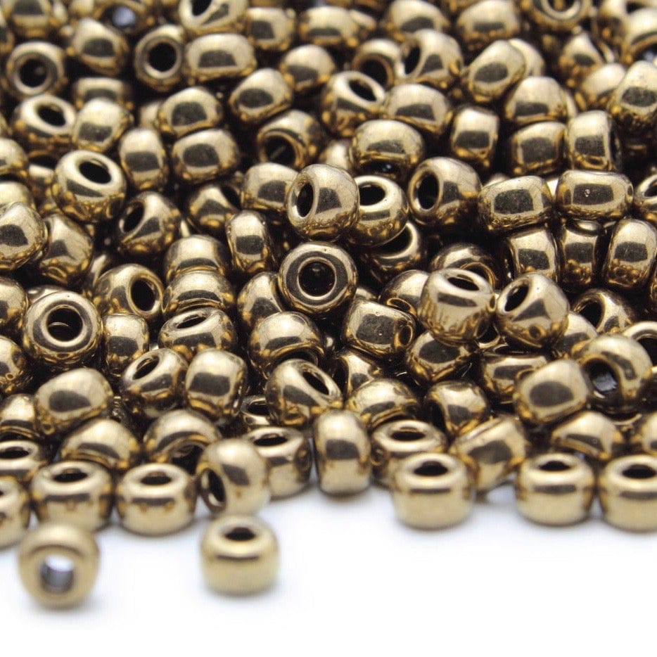 Miyuki Seed Beads 6/0 Metallic Bronze 0457