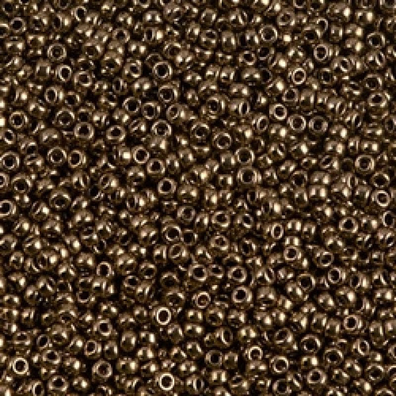 Miyuki Seed Beads 11/0 Metallic Dark Bronze ,0457-NEW!!!