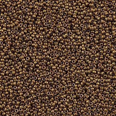 Miyuki Seed Beads 15/0,0457L - Metallic Lt.Bronze, 5 Gr