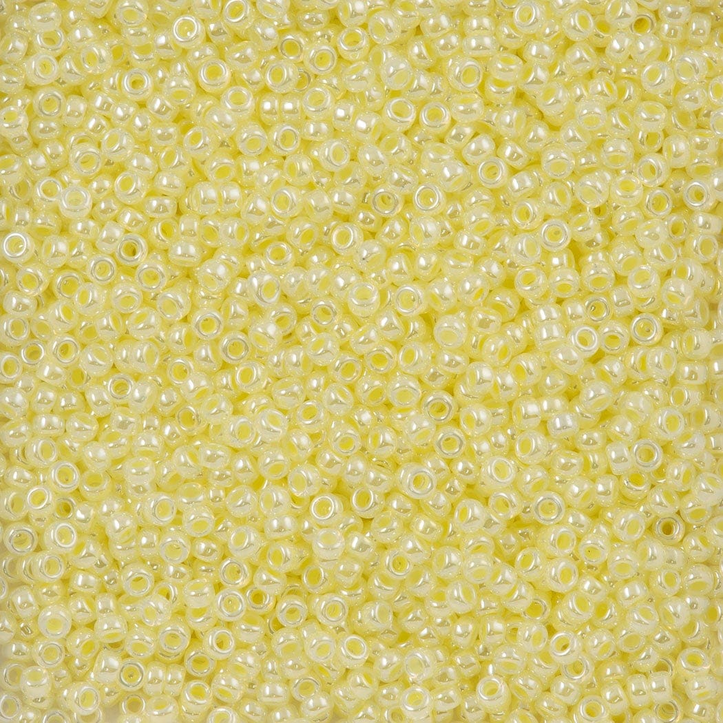 Miyuki Seed Beads 11/0 Lt.Yellow Ceylon ,0514-NEW!!!