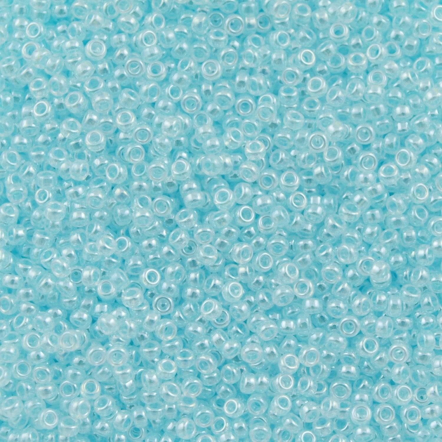 Miyuki Seed Beads 11/0 Lt Aqua Ceylon , 0522
