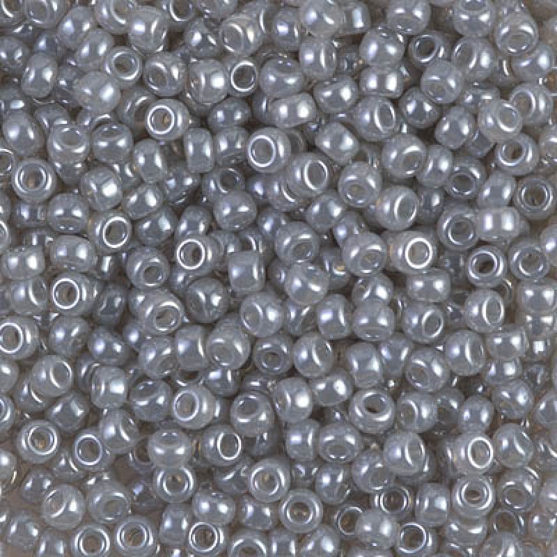 Miyuki Seed Beads 6/0 Silver Grey Ceylon 0526