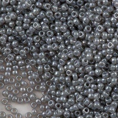 Miyuki Seed Beads 8/0 Grey Ceylon, 0526 £2.5