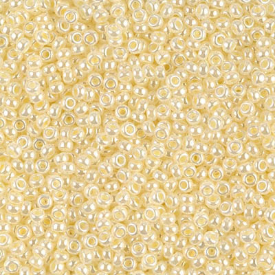 Miyuki Seed Beads 11/0 Butter Cream Ceylon  ,0527-NEW!!!£1.75