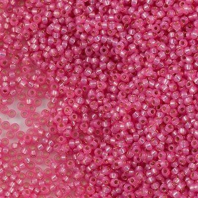 Miyuki Seed Beads 11/0 Dyed Rose Pink Silver Lined ,0556-NEW!!!£1.75