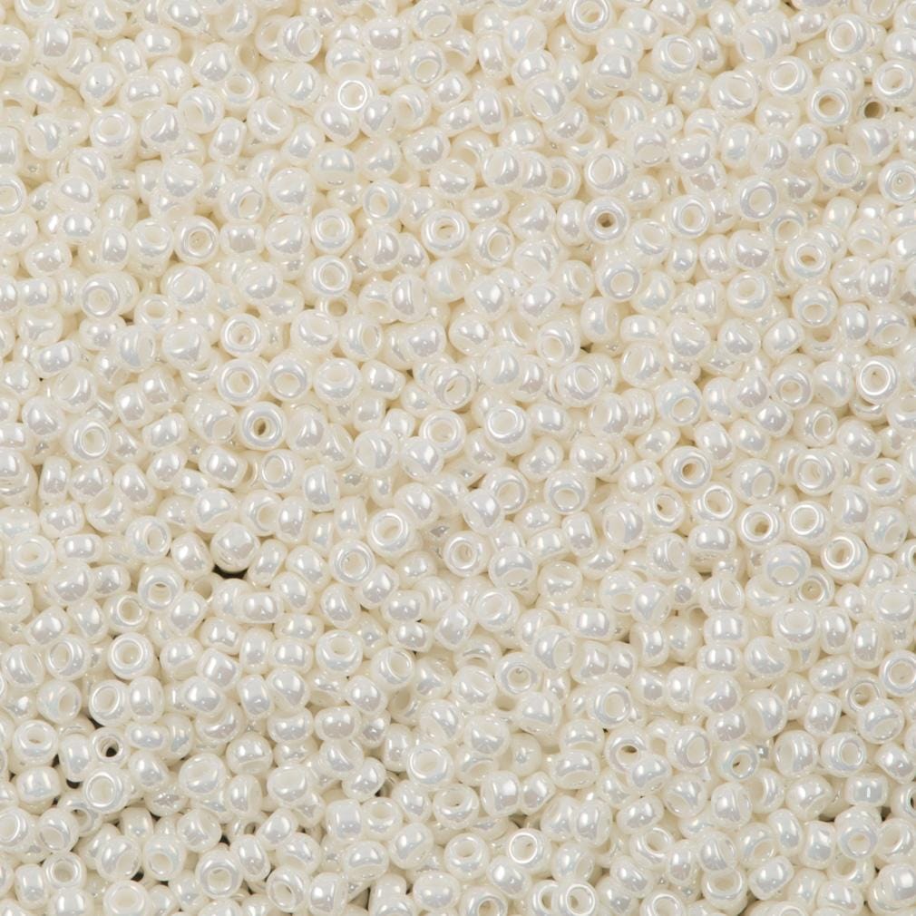 Miyuki Seed Beads 11/0 Ivory Pearl Ceylon , 0591