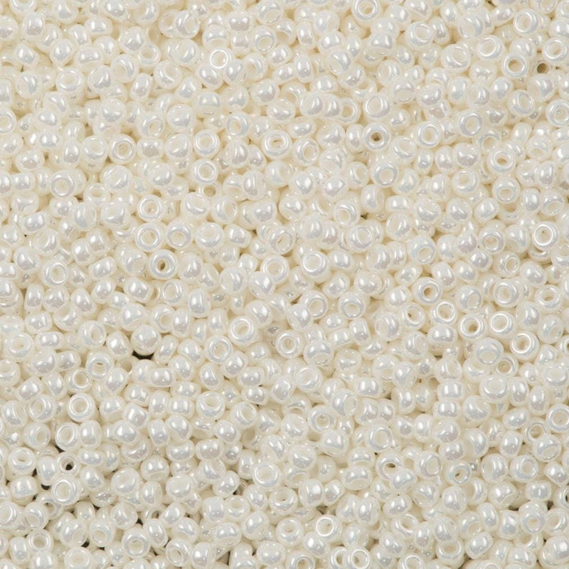Miyuki Seed Beads 11/0 Ivory Pearl Ceylon , 0591£2.15
