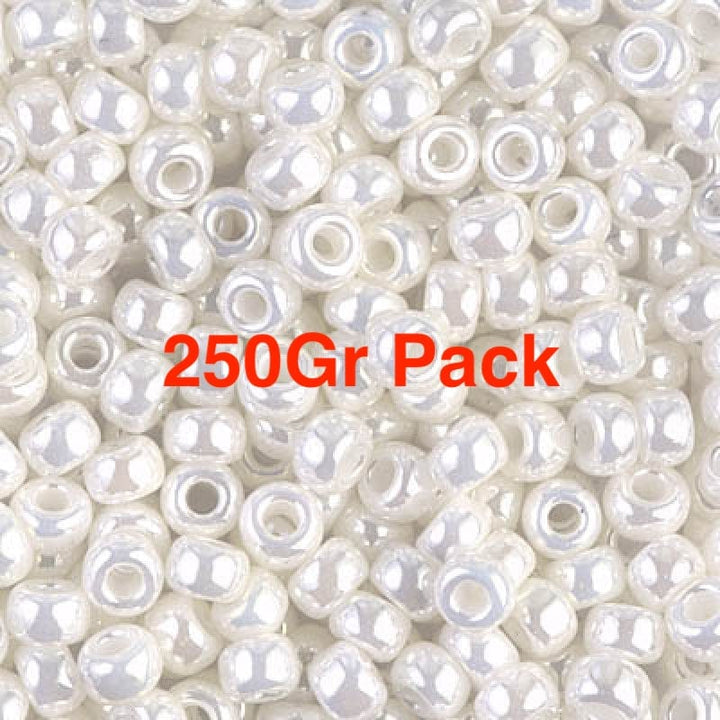 Miyuki Seed Beads 6/0 Ivory Pearl Ceylon 0591