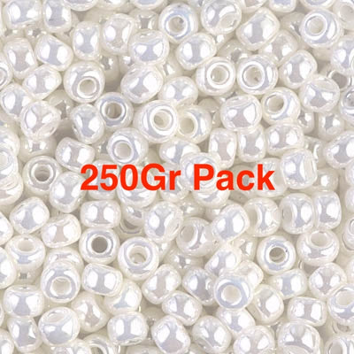 Miyuki Seed Beads 6/0  Ivory Pearl Ceylon 0591