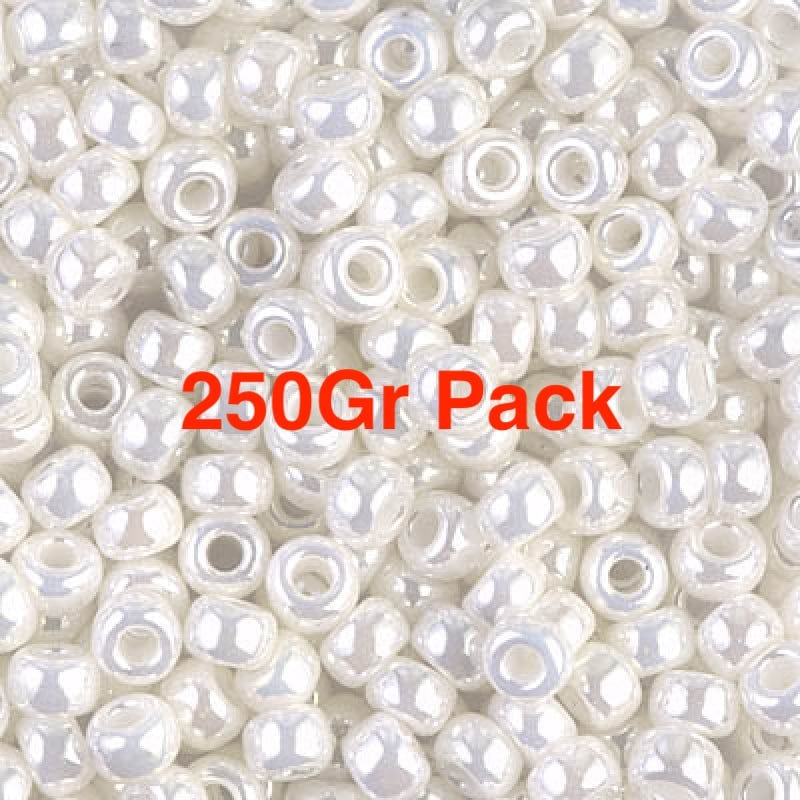 Miyuki Seed Beads 6/0  Ivory Pearl Ceylon 0591