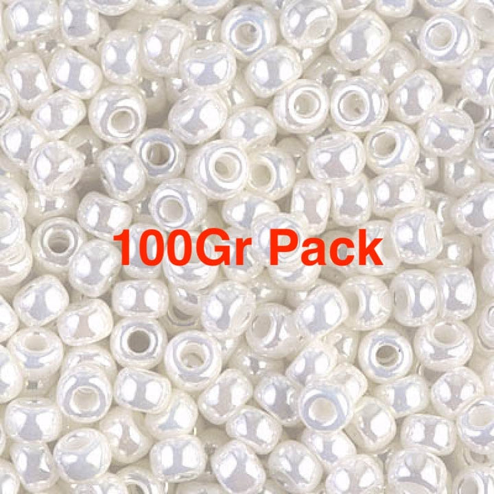 Miyuki Seed Beads 6/0 Ivory Pearl Ceylon 0591