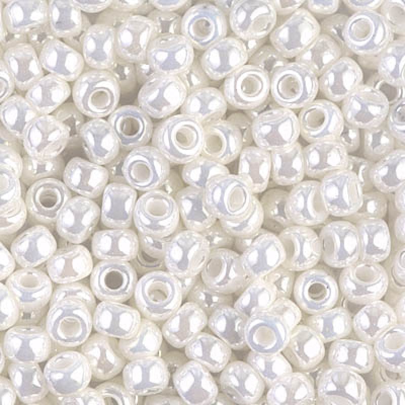Miyuki Seed Beads 6/0  Ivory Pearl Ceylon 0591 £2.25