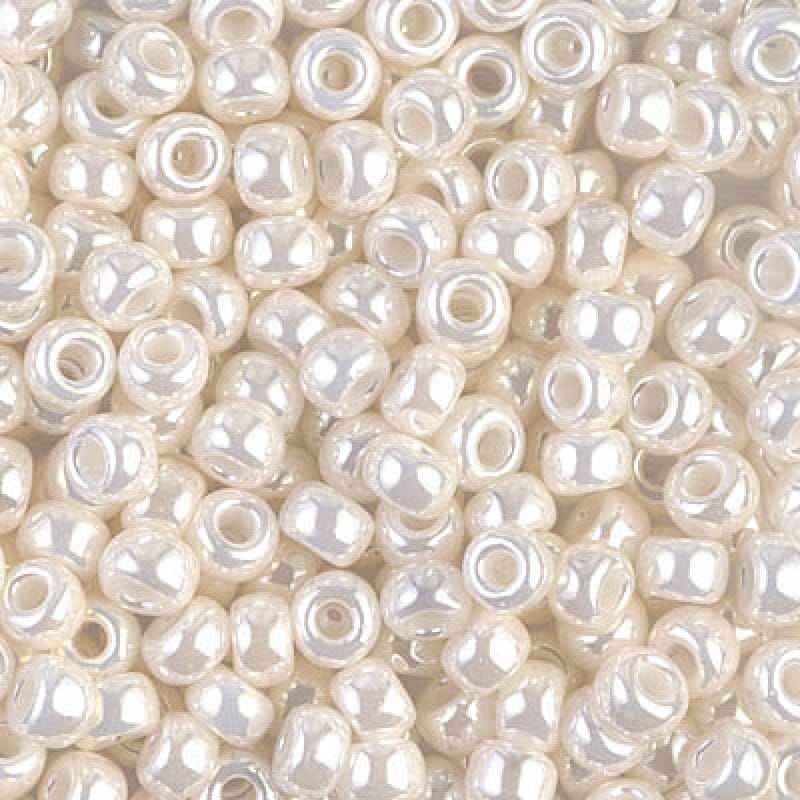 Miyuki Seed Beads 6/0 Antique Ivory Pearl Ceylon 0592
