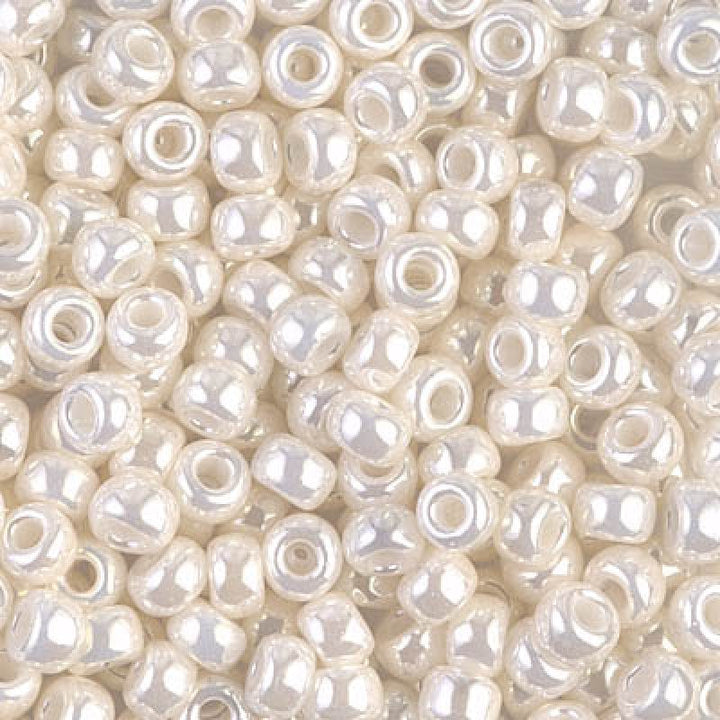 Miyuki Seed Beads 6/0 Antique Ivory Pearl Ceylon 0592