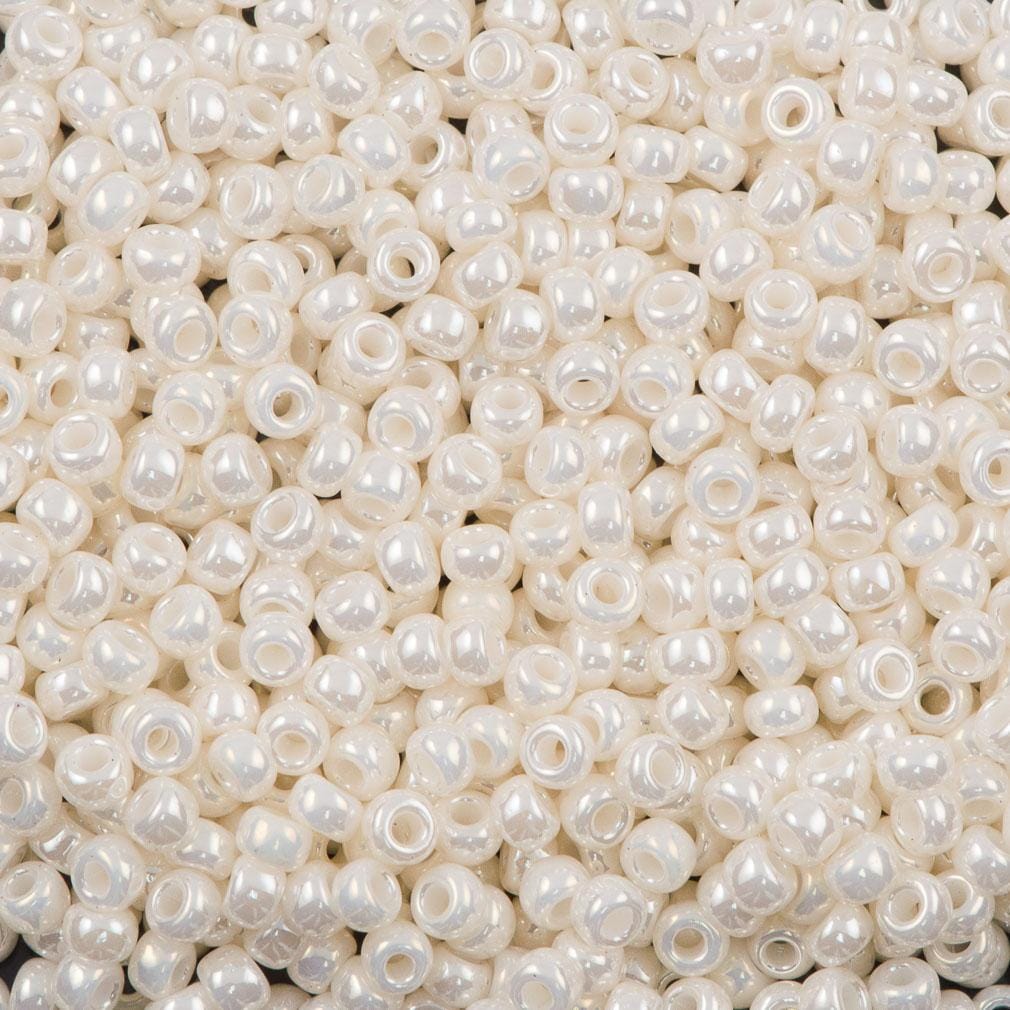 Miyuki Seed Beads 8/0 Antique Ivory Pearl Ceylon, 0592