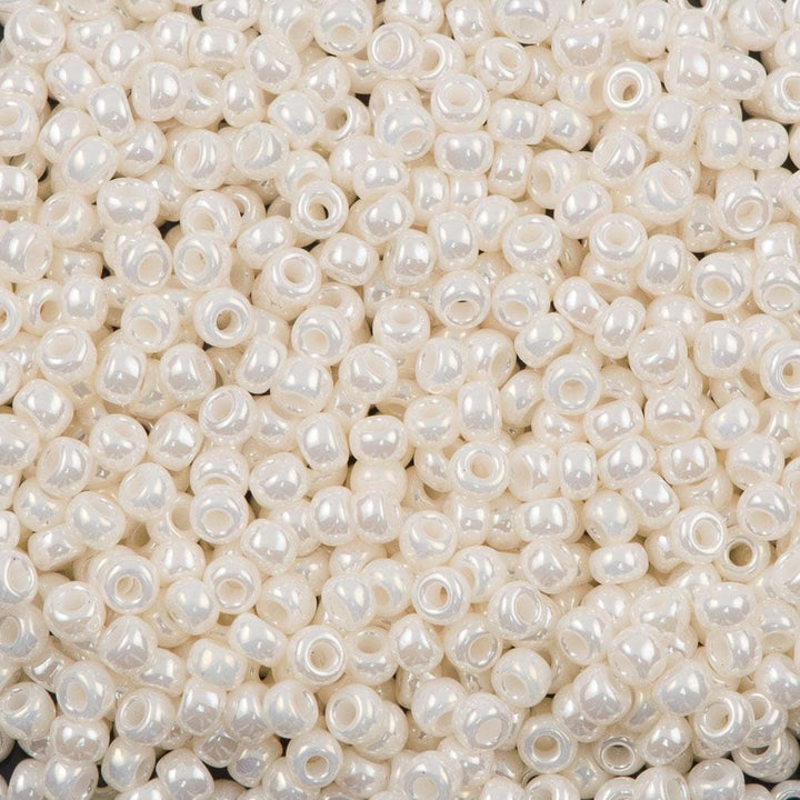 Miyuki Seed Beads 8/0 Antique Ivory Pearl Ceylon, 0592