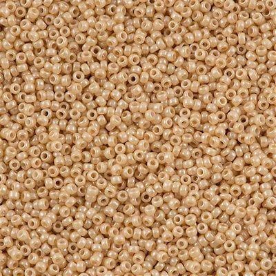 Miyuki Seed Beads 15/0,0593 - Lt.Caramel Ceylon, 10 Gr
