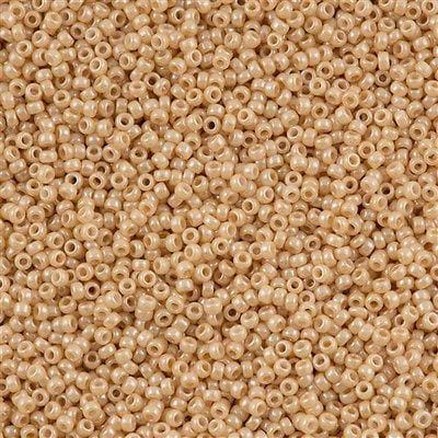 Miyuki Seed Beads 15/0,0593 - Lt.Caramel Ceylon, 10 Gr £2.75