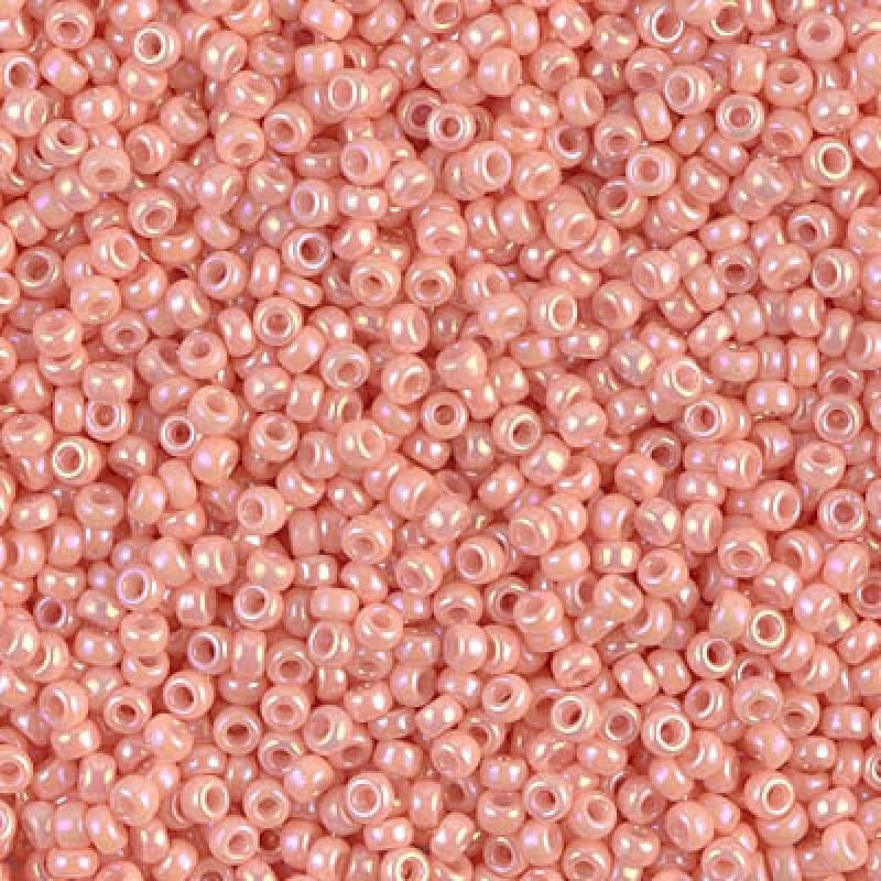 Miyuki Seed Beads 11/0 Opaque Salmon Luster ,0596-1