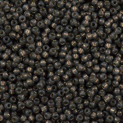 Miyuki Seed Beads 8/0 Dyed Grey S/L Alabaster, 0650